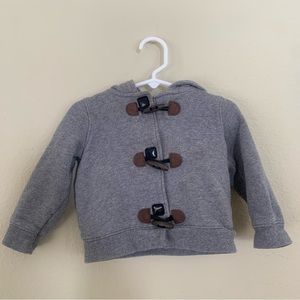 Carters Brand Jacket | 18 months | Plaid Lined Hoodie | Baby P-Coat